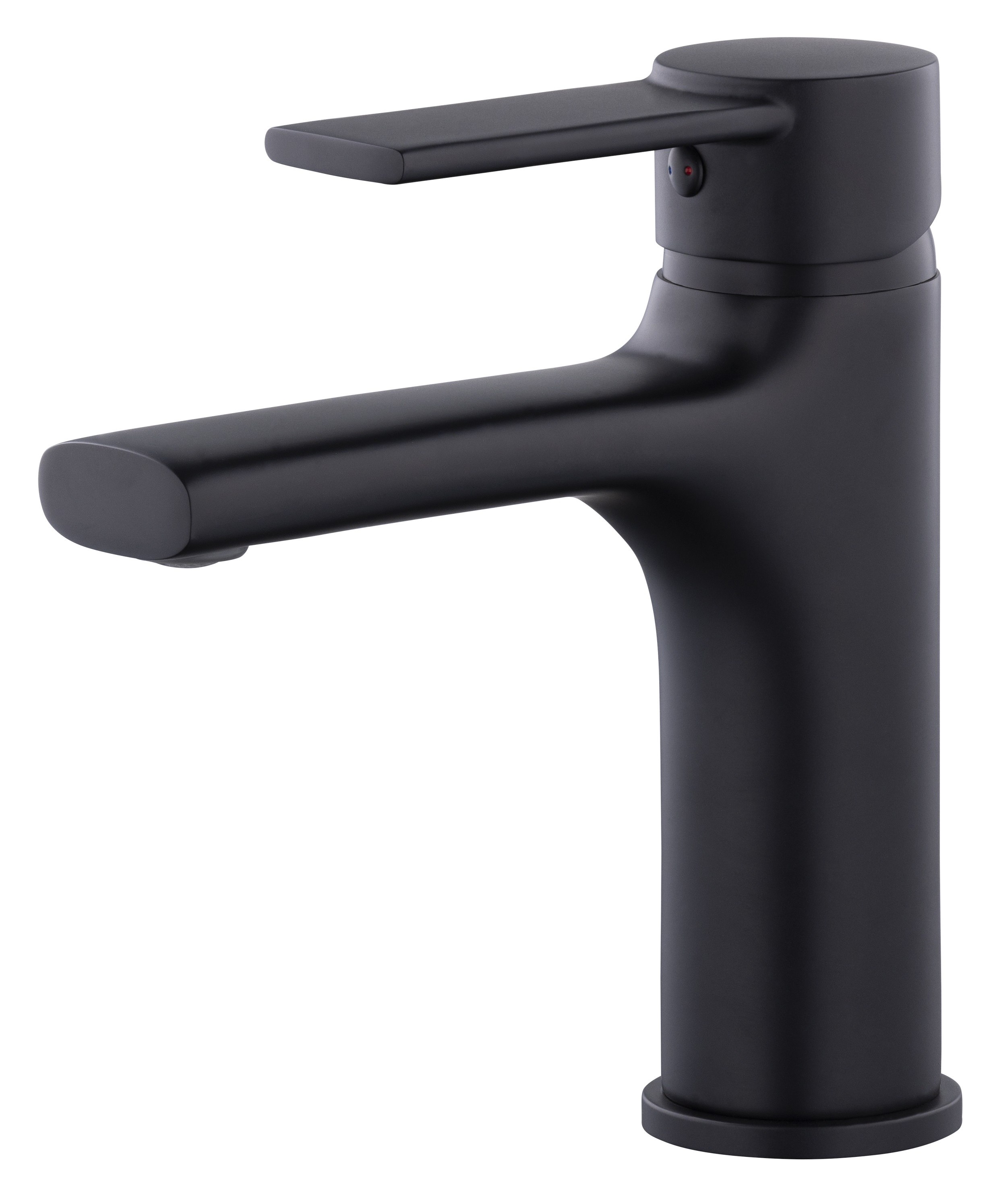 Mezclador para lavabo negro mate ancuz .
