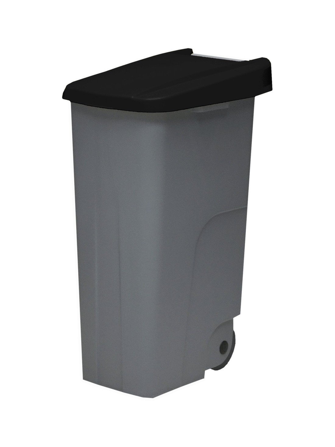 110 l - tapa cerrada | negro | contenedor de basura denox 65, 85 y 110 -