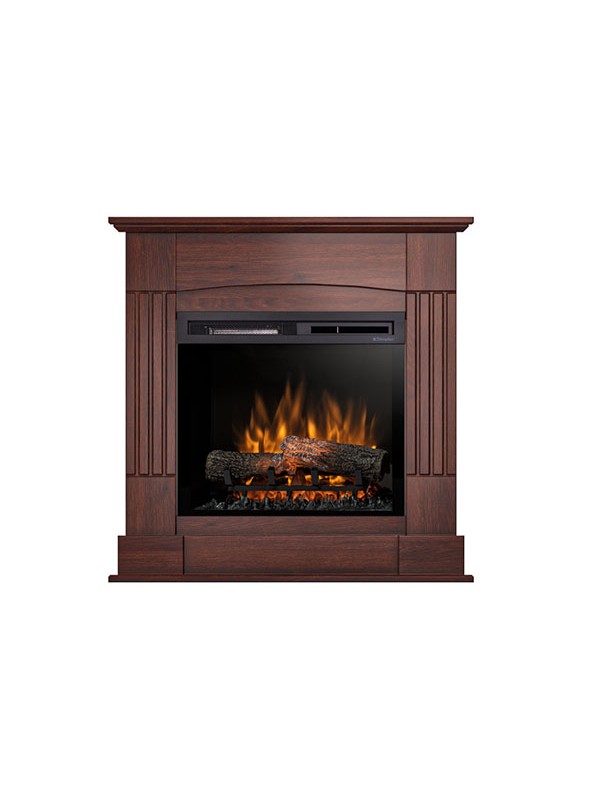 Cavo - chimenea LED eléctrica independiente - roble - 93 x 93 x 30 - 23'