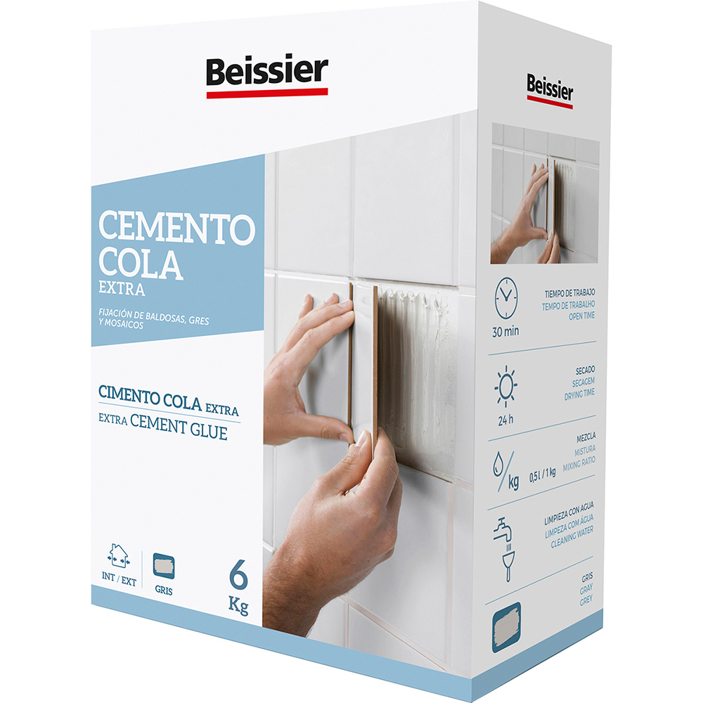 Beissier cemento cola 6kg 70164-002