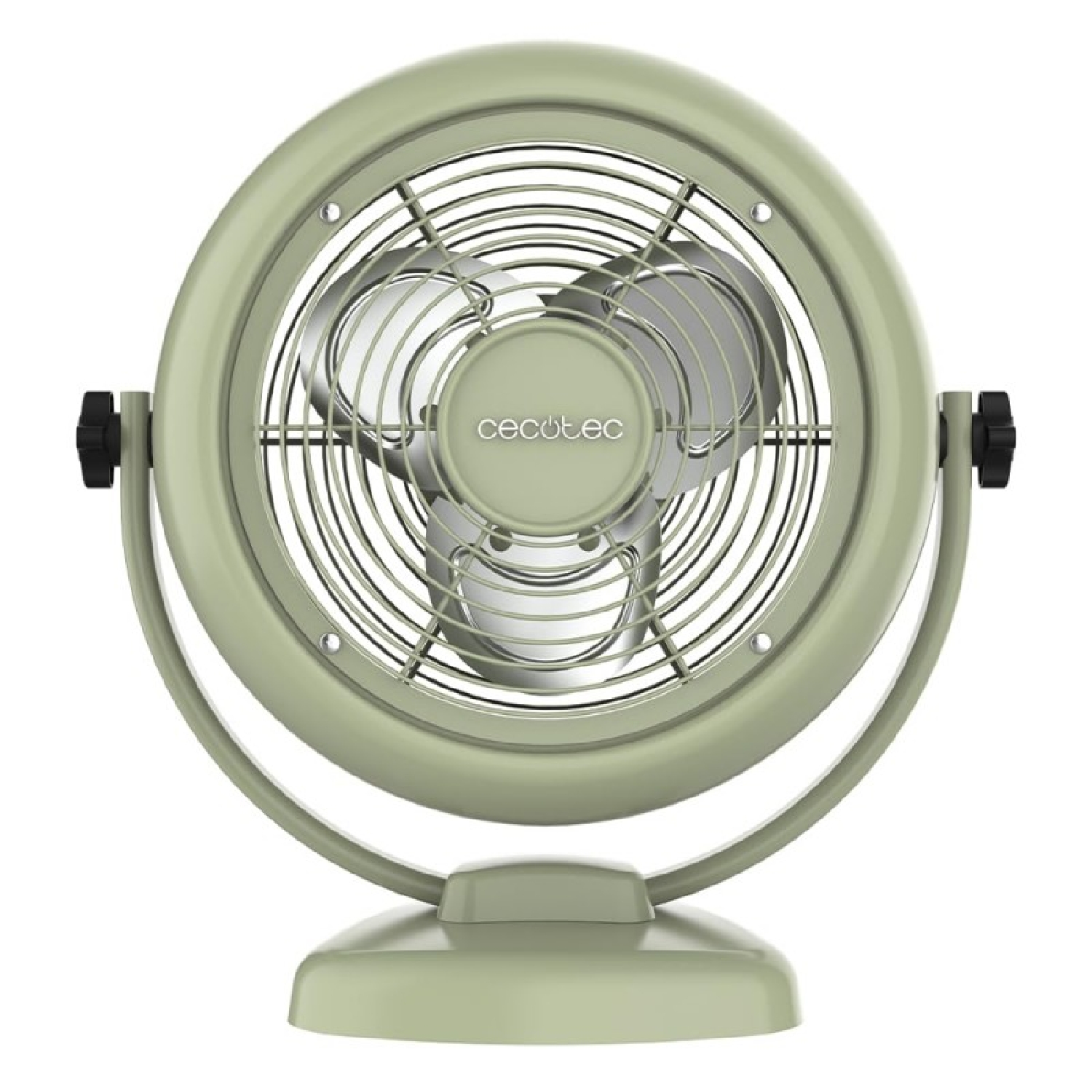 Cecotec ventilador de sobremesa energysilence 800 retrodesk green. 20w
