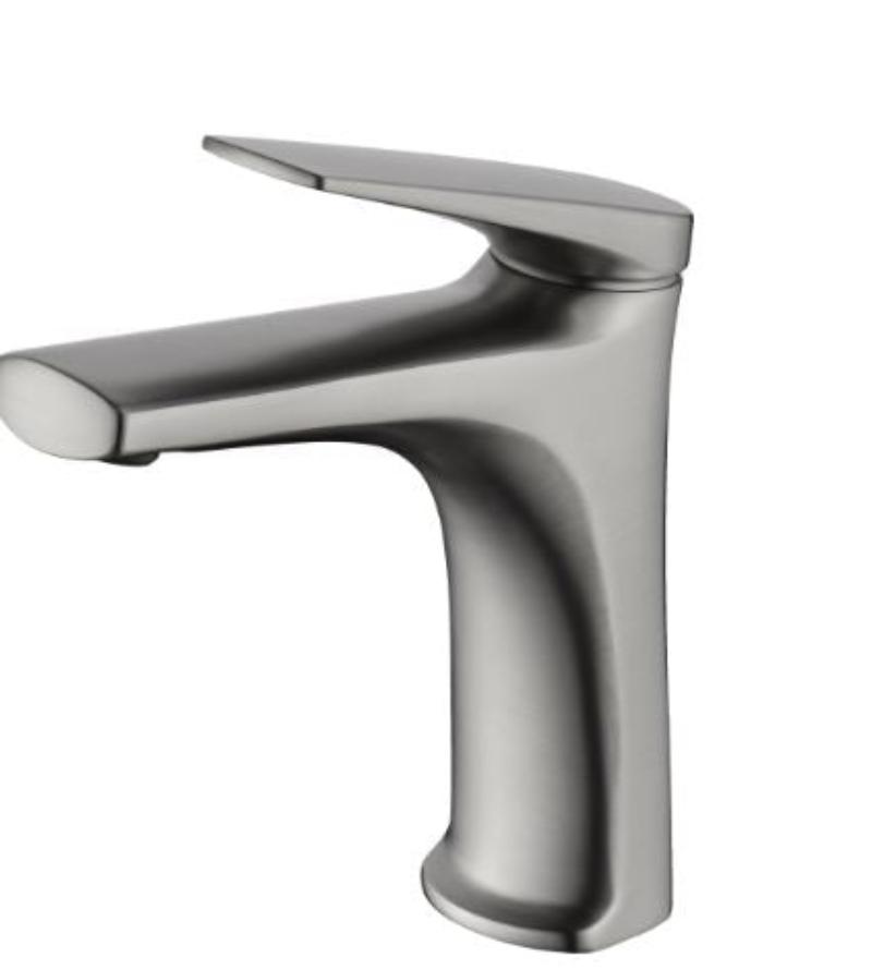 Monomando lavabo acero inox. S.316 serie delos