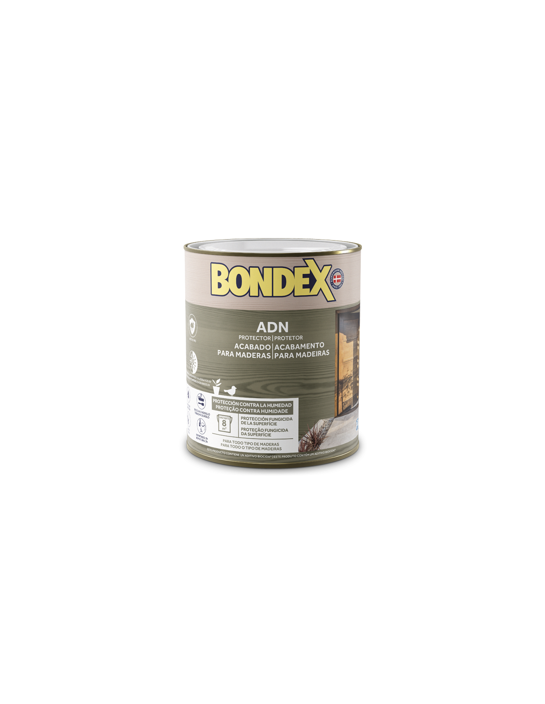 Bondex adn protector al agua satinado 5 lt (pino 928)