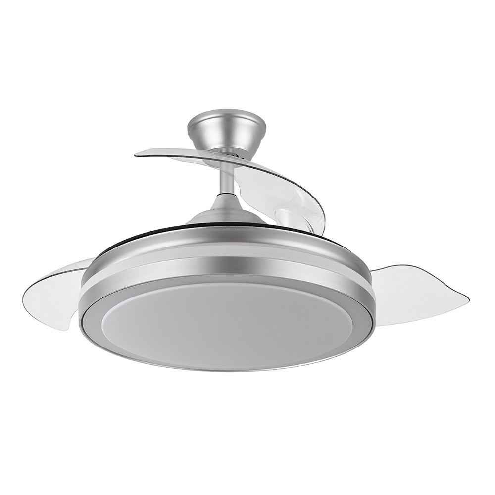Ventilador de techo esparta niquel cct regulable 40cm