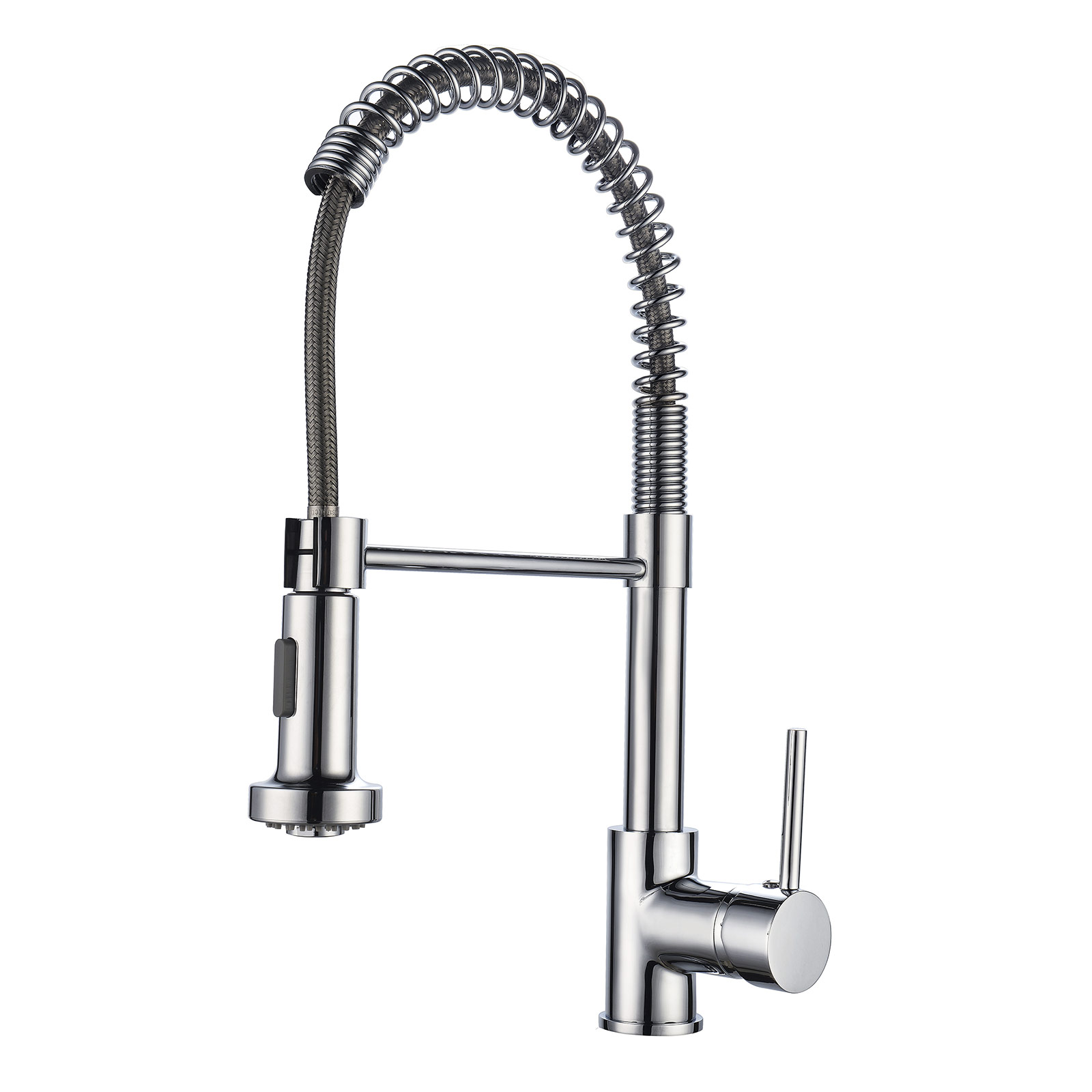 Grifo de cocina k2o dock 27x5x41cm grifo monomando con muelle, caño girator