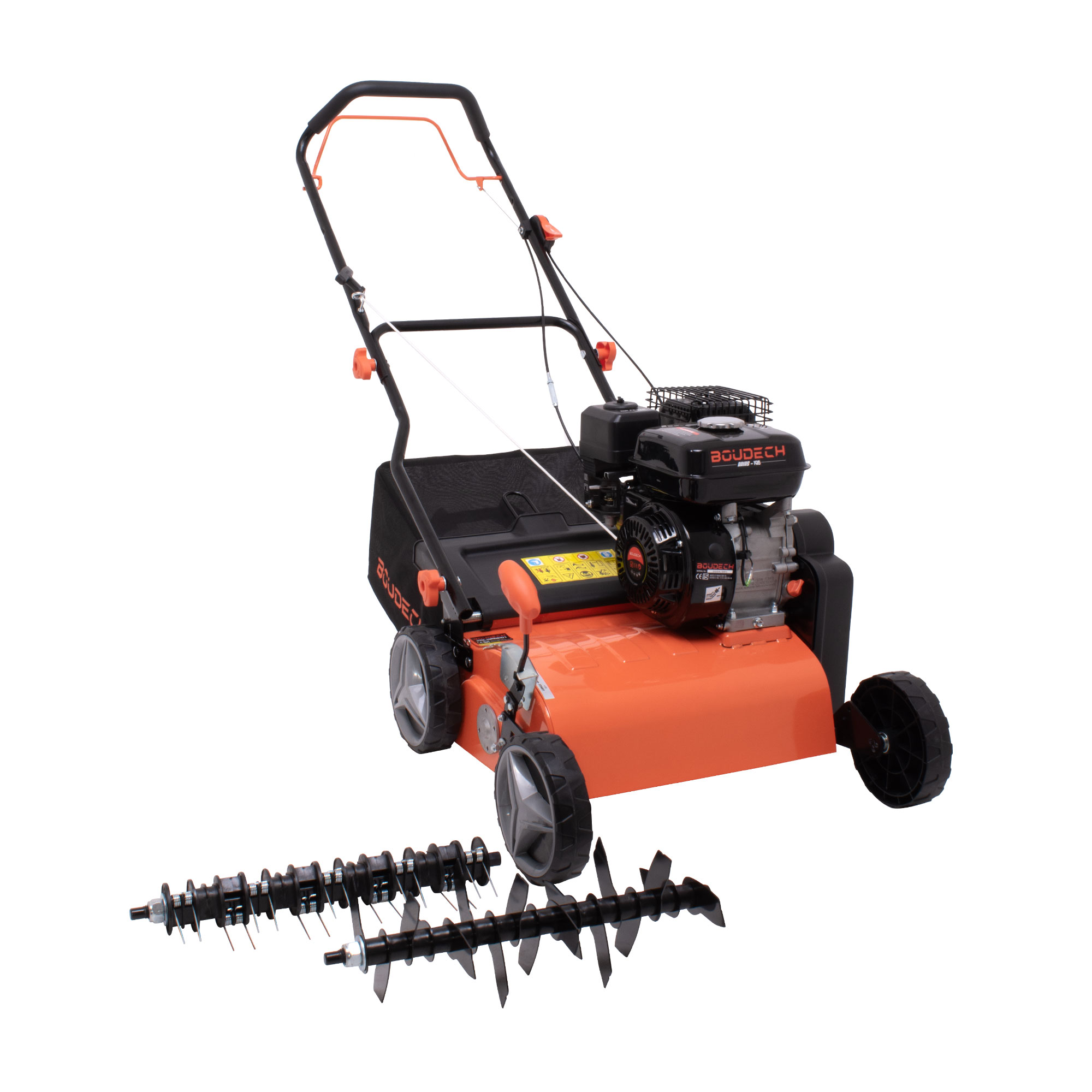 Arias 196 Escarificador 196cc 4Hp con cuchillas, corte 42cm, 6 niveles