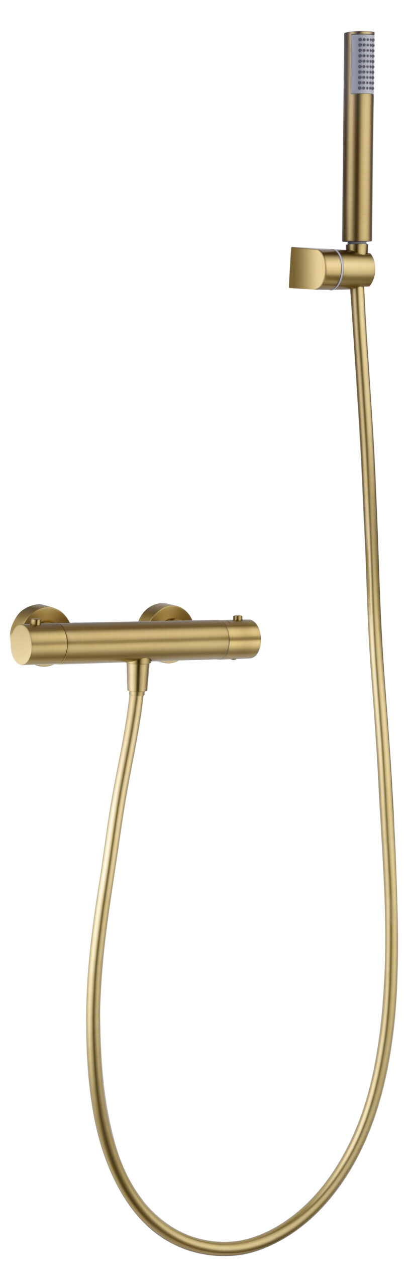 Kit ducha termostatico monza oro cepillado