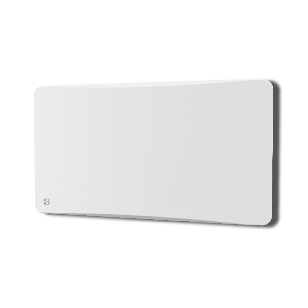Radiador eléctrico bestherm oveo con inercia seca cerámica de 1500 w