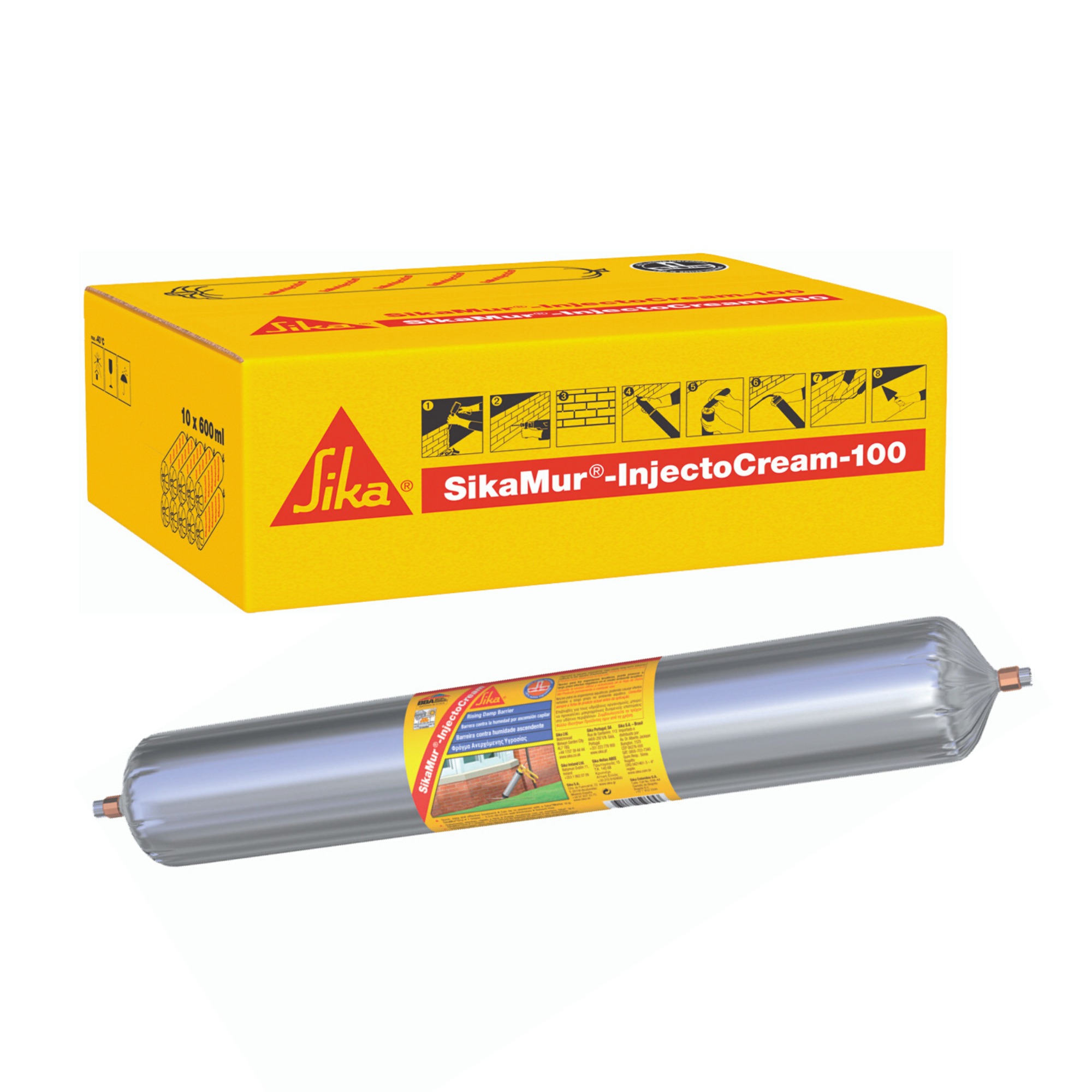 Barrera antihumedad SikaMur Blanco 600g