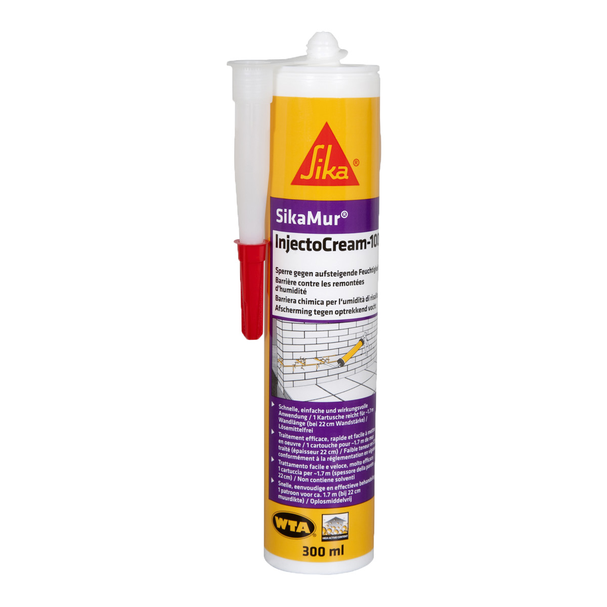 Sikamur injectocream-100 cartucho 300 ml