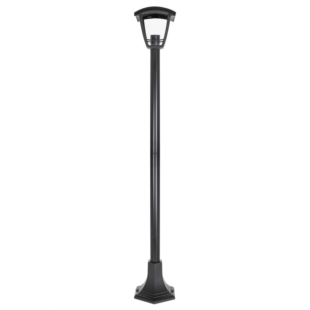 Zoio street light 1xe27 polypropylene / polycarbonate black