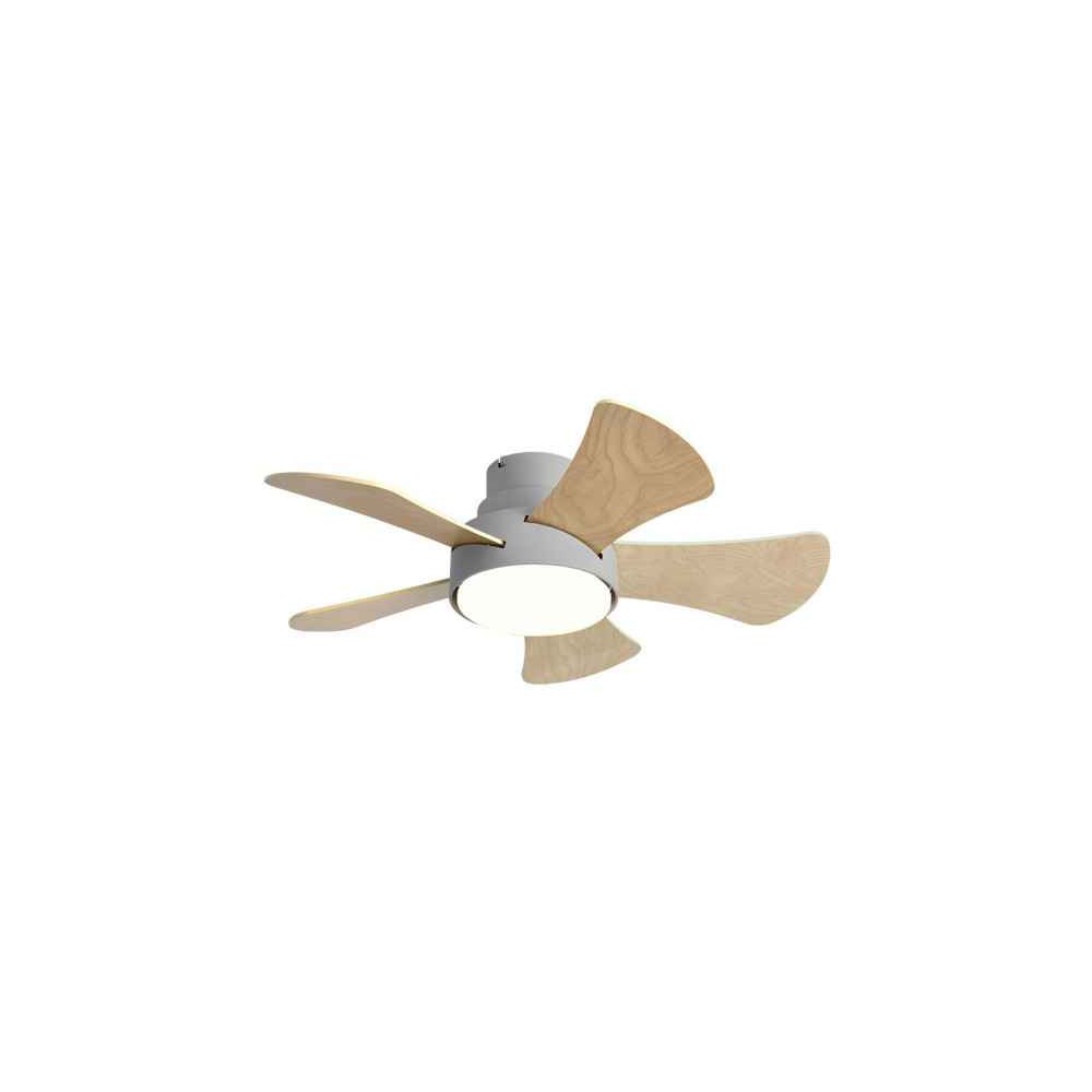 Ventilador de techo LED "gregario" regulable con control remoto (25w 3cct 2