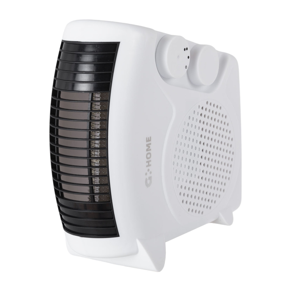 Calefactor resistencia + ventilador 500w blanco