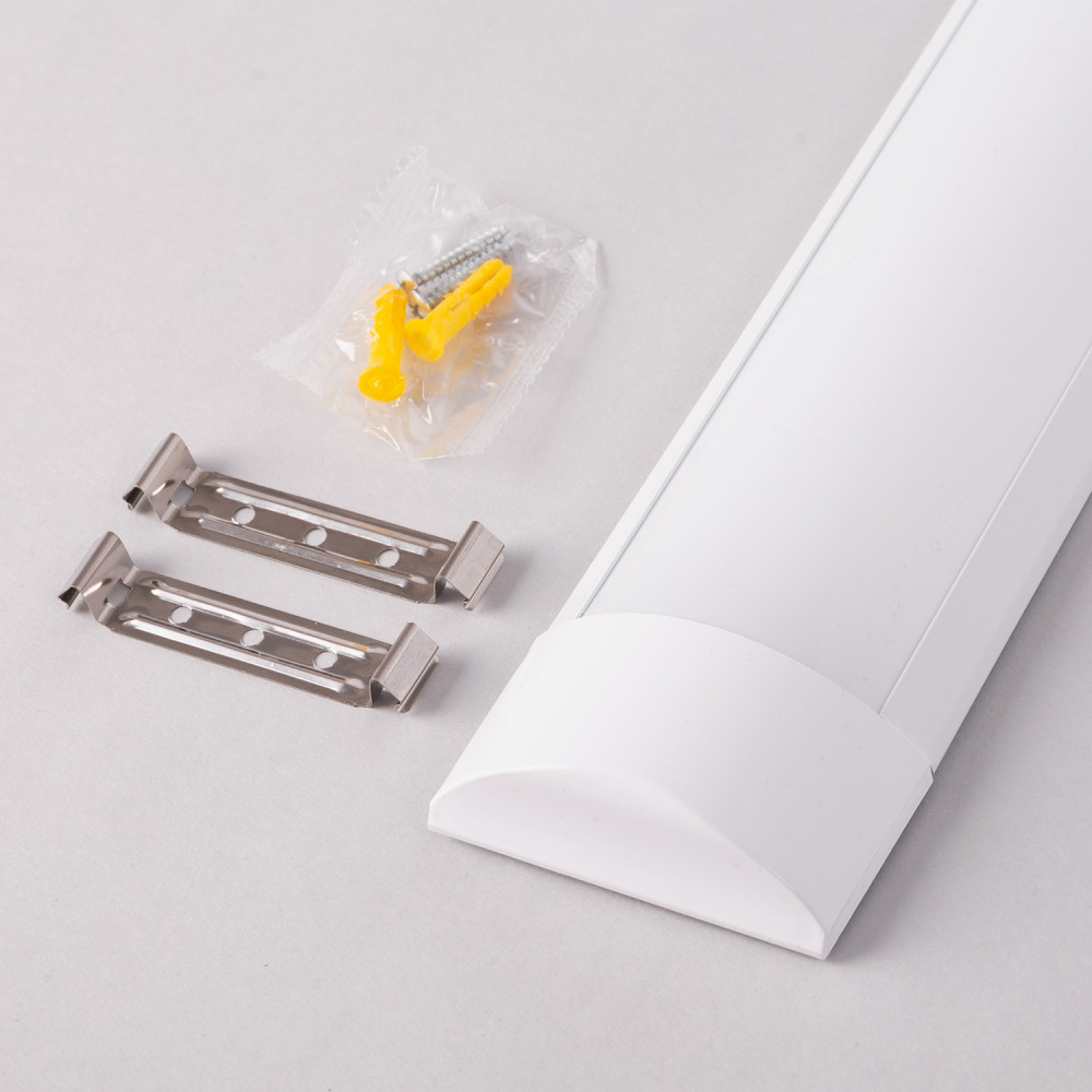Luminaria lineal de superficie LED 40w 120lm/w 4800lm 4200ºk 120cm 40,000h