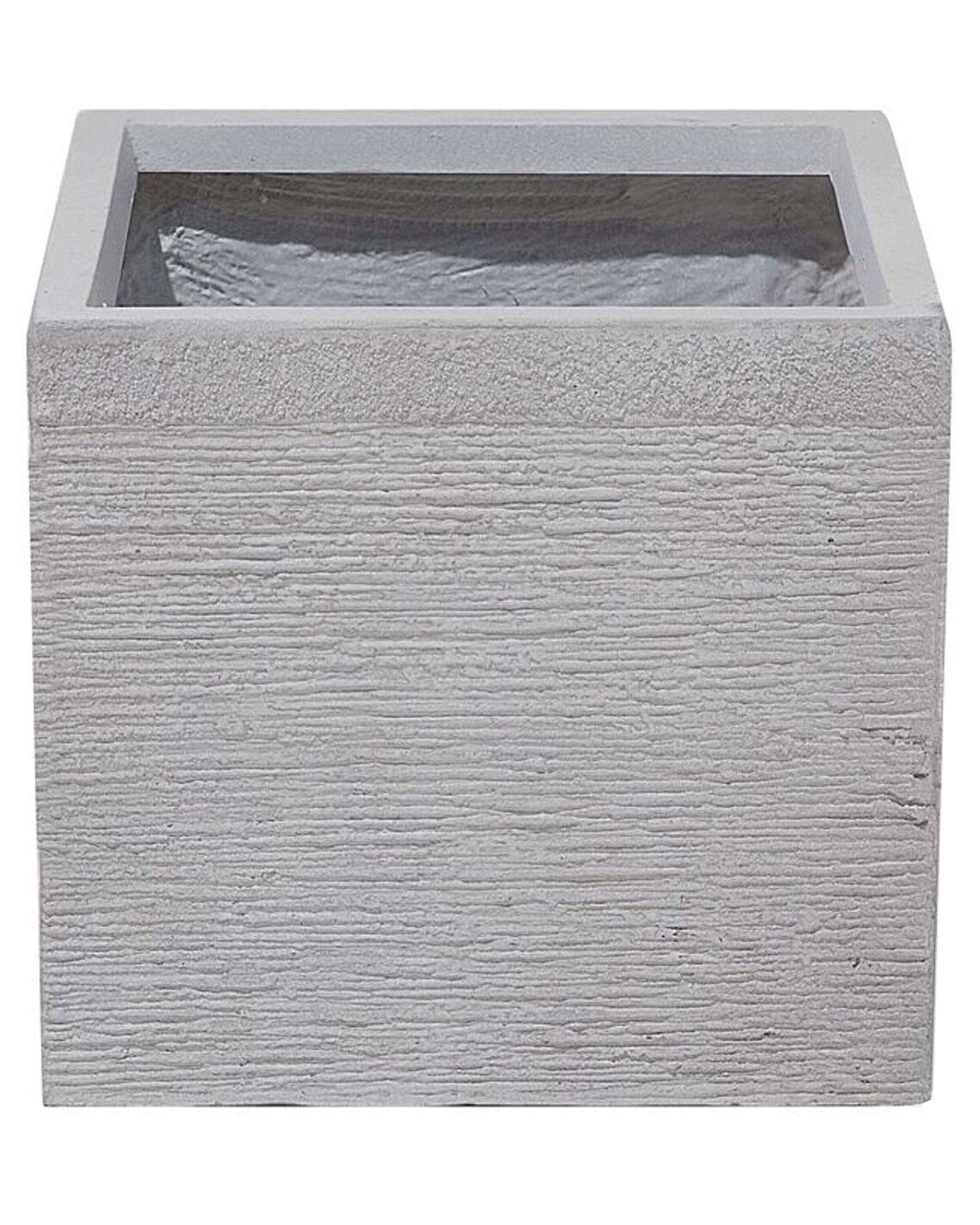 Maceta paros 30 cm gris claro