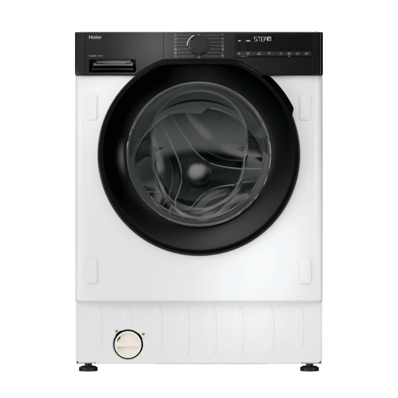 Lavadora integrada haier bha6s69m6db9js 9 kg 1600 rpm blanco y negro