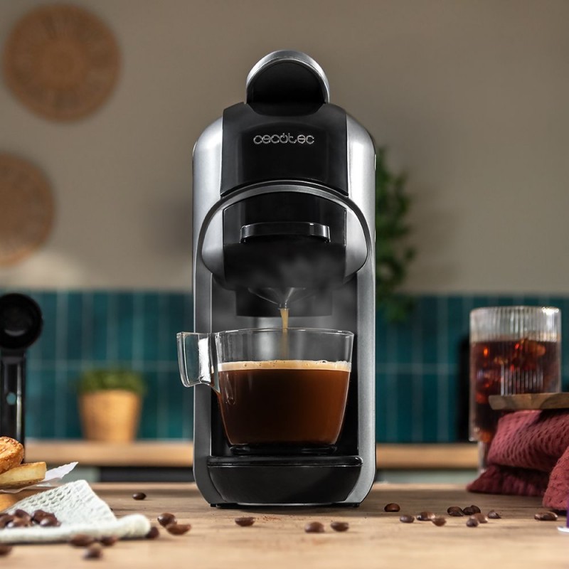 Cecotec cafetera cápsulas express freestyle compact. 1450w, thermoblock, 19