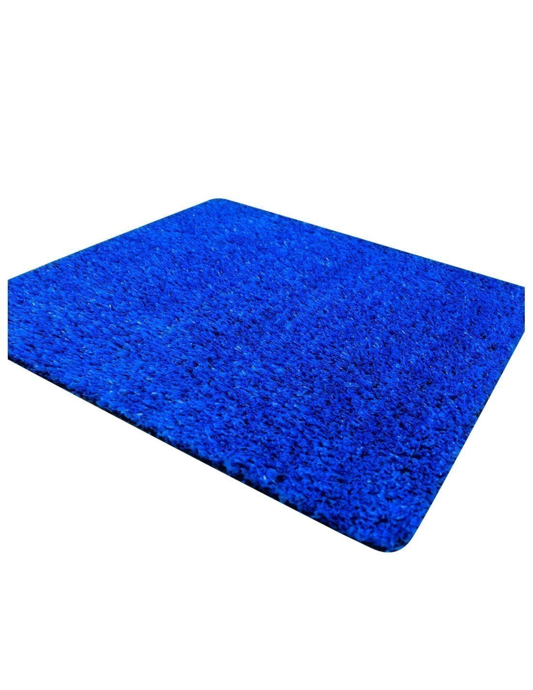 Rollo: 2x10 metros - césped artificial colorgrass 10mm azul - rollos | res