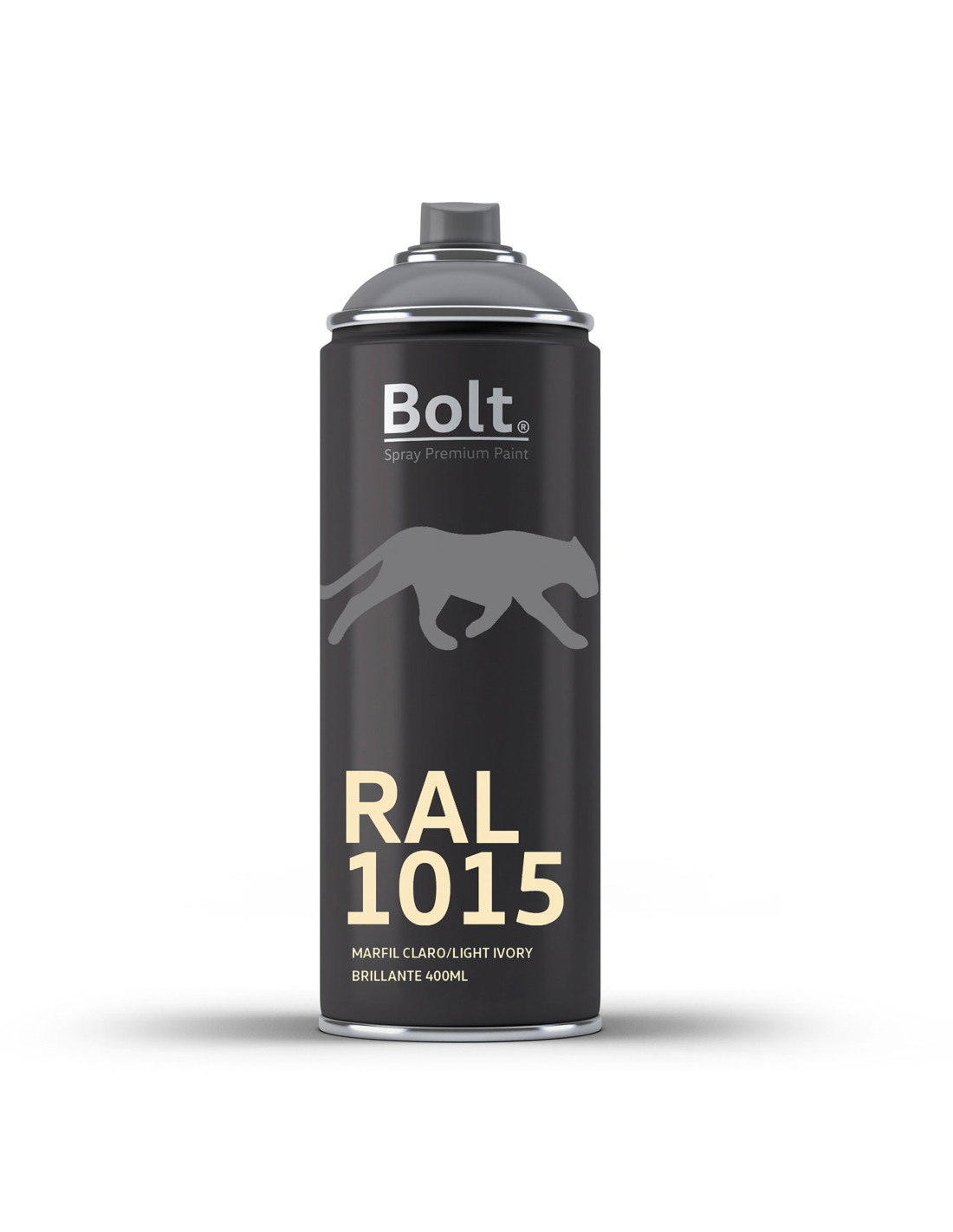 Spray bolt premium acrilico brillante ral 400 ml (ral 1015 marfil claro)