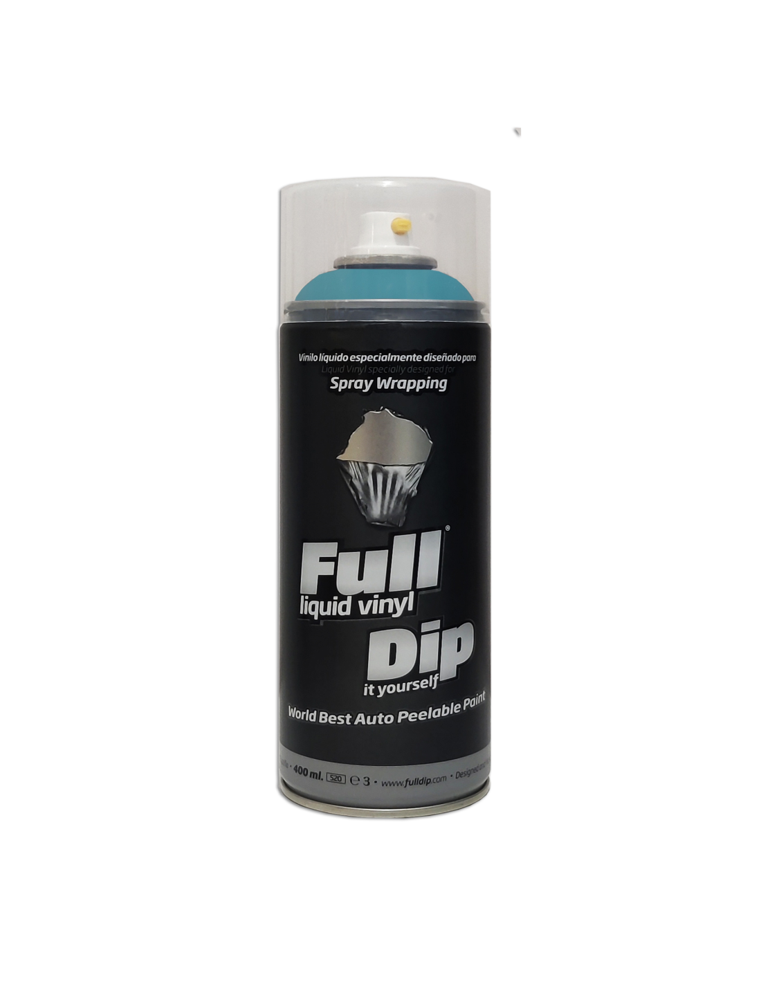 Spray vinilo liquido full dip azul kingsley 400 ml