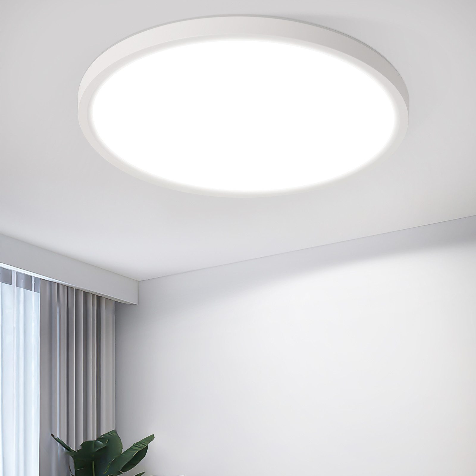 Nettlife plafon de techo LED blanca 18x18 ip20