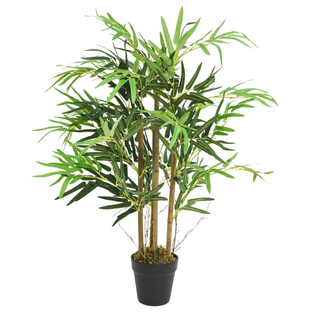 Árbol de bambú artificial con 500 hojas verde 80 cm eerf1729