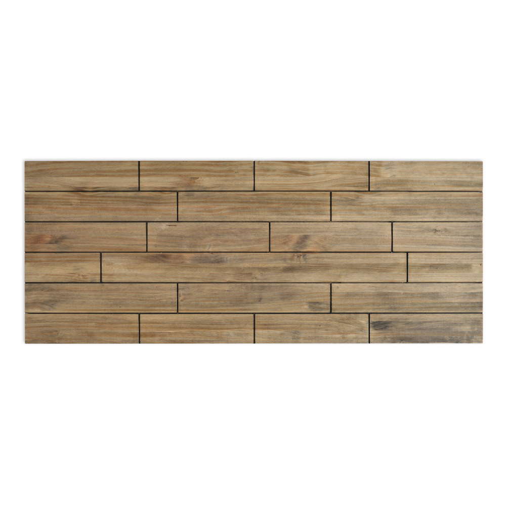 Cabecero matrimonio 180x60cm tablas mad