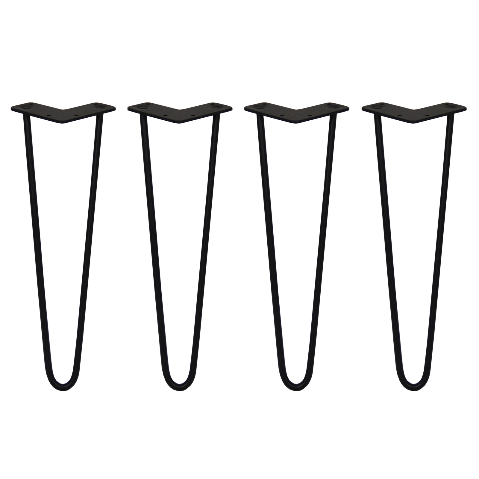 4 patas de horquilla skiski legs 40,6cm acero 2 dientes 10mm
