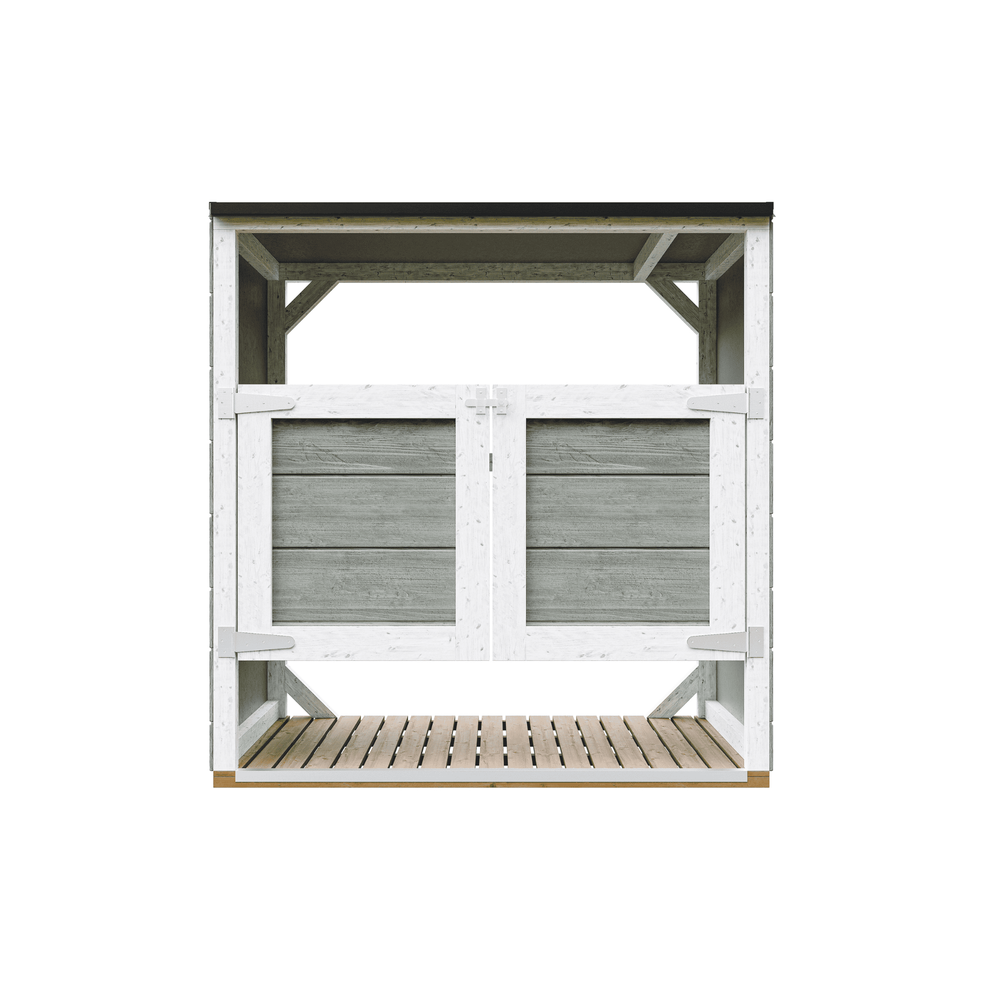 Cobertizo jardín para cubos basura 2x240l m980a-tundra grey