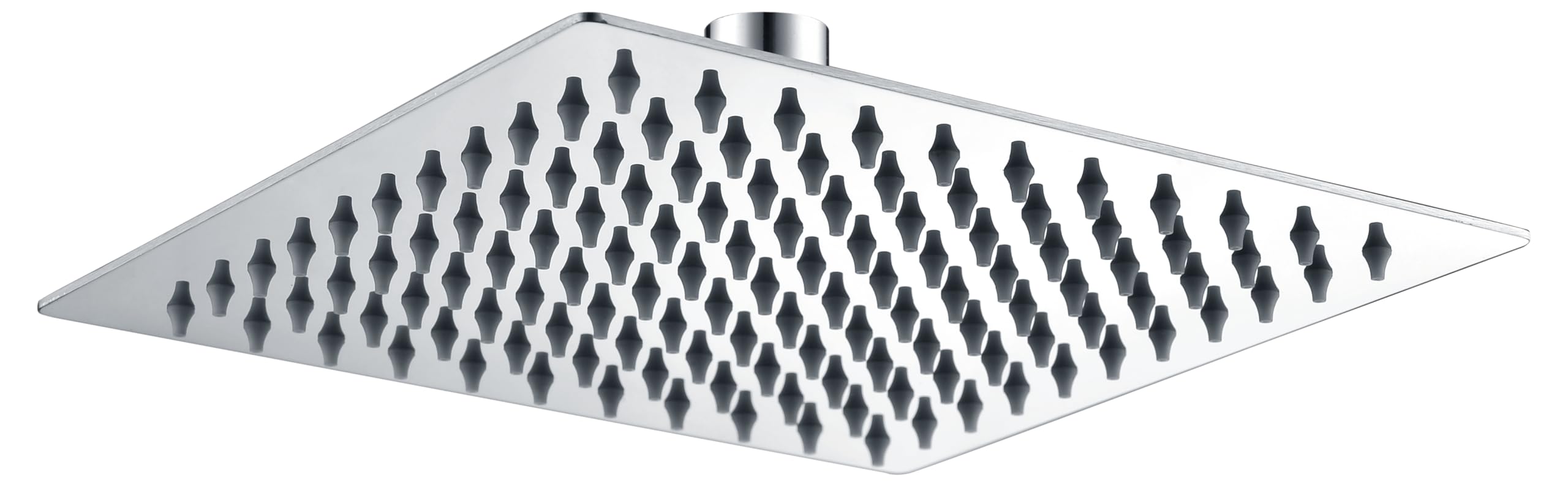 Imex - rociador ducha efecto lluvia de 25x25cm cromado