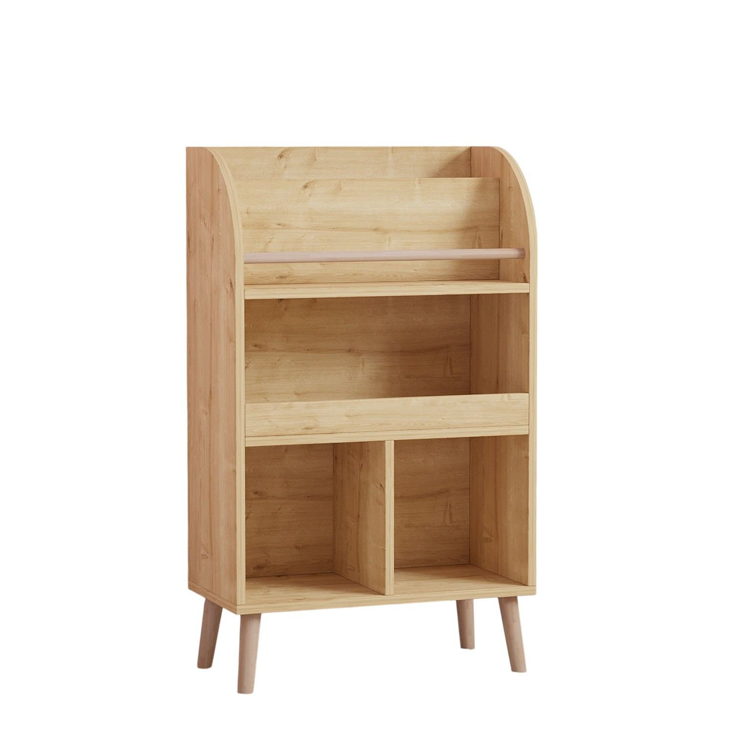 Estantería de madera <<minola>> - 60 x 30 x 102 cm - beige