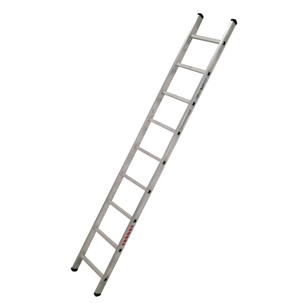 Escalera aluminio simple 10 peldaños