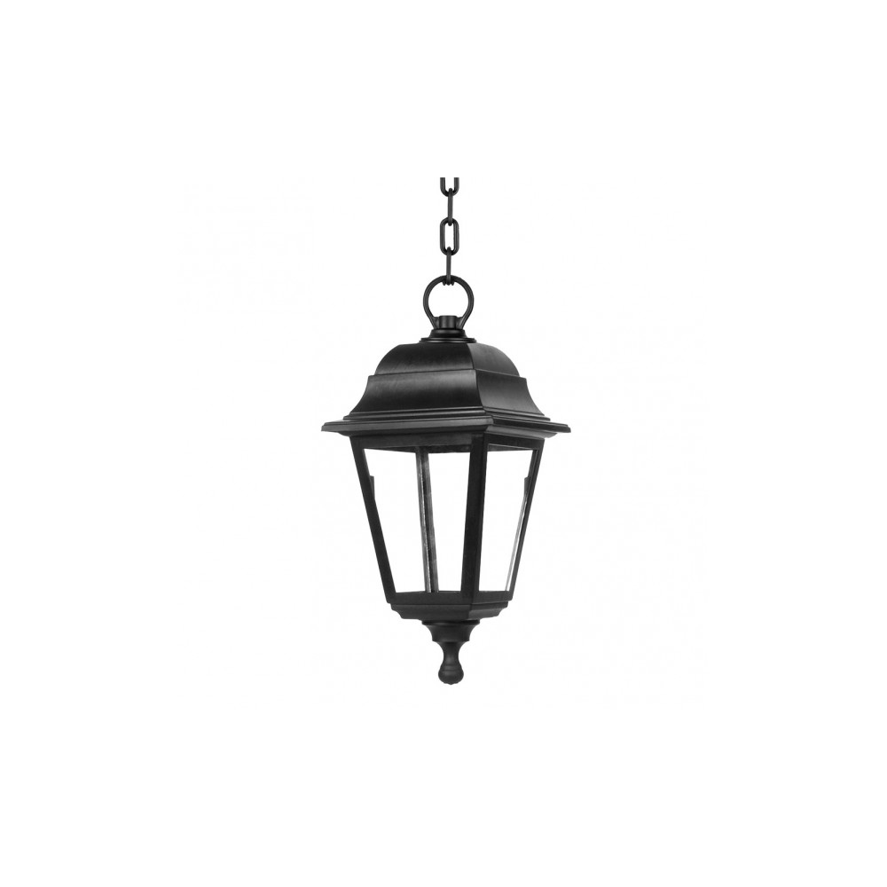 Colgante para exterior albahaca negro 15cm