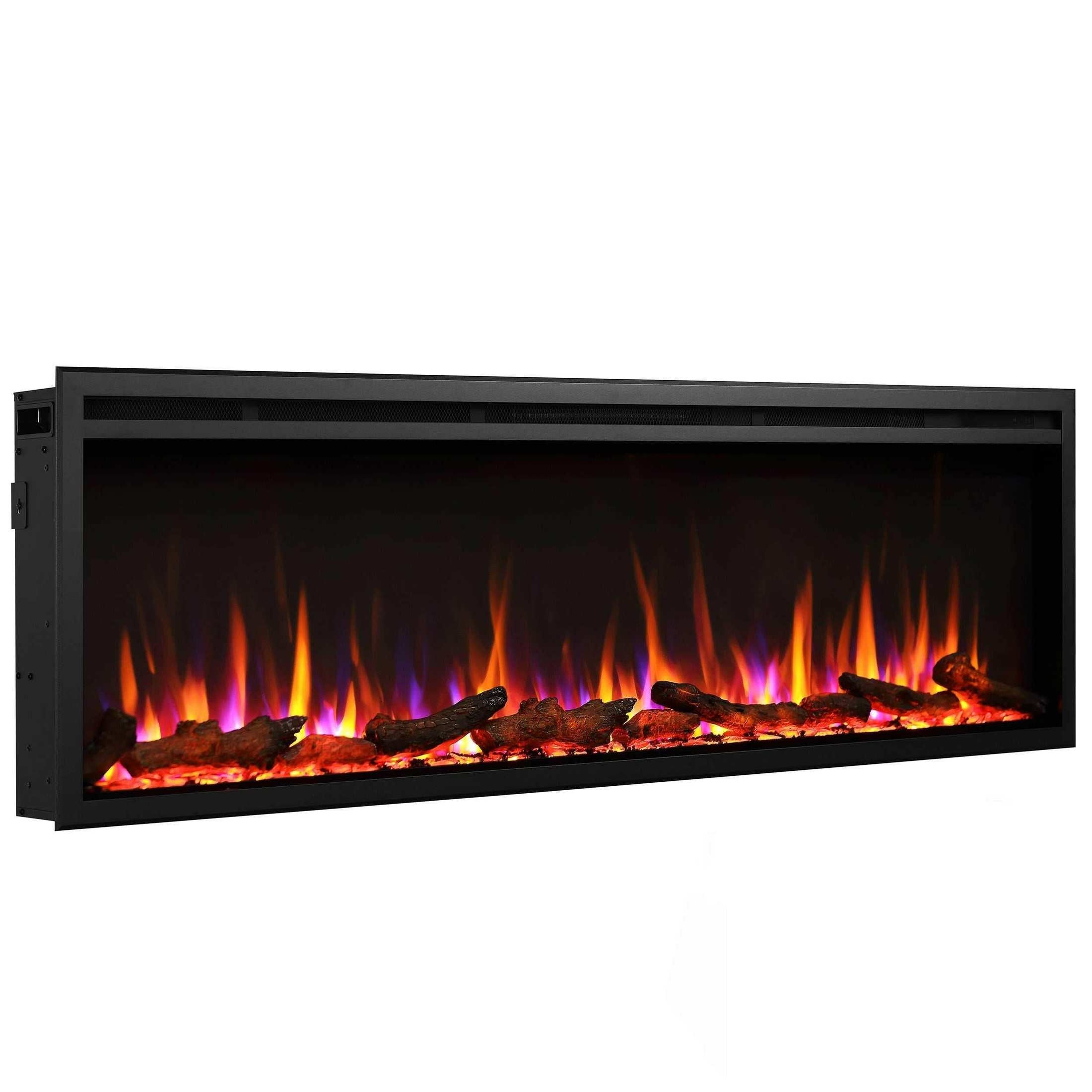 Chimenea eléctrica BALDERIA Atalanta 60 - empotrable, 1500 w - negro