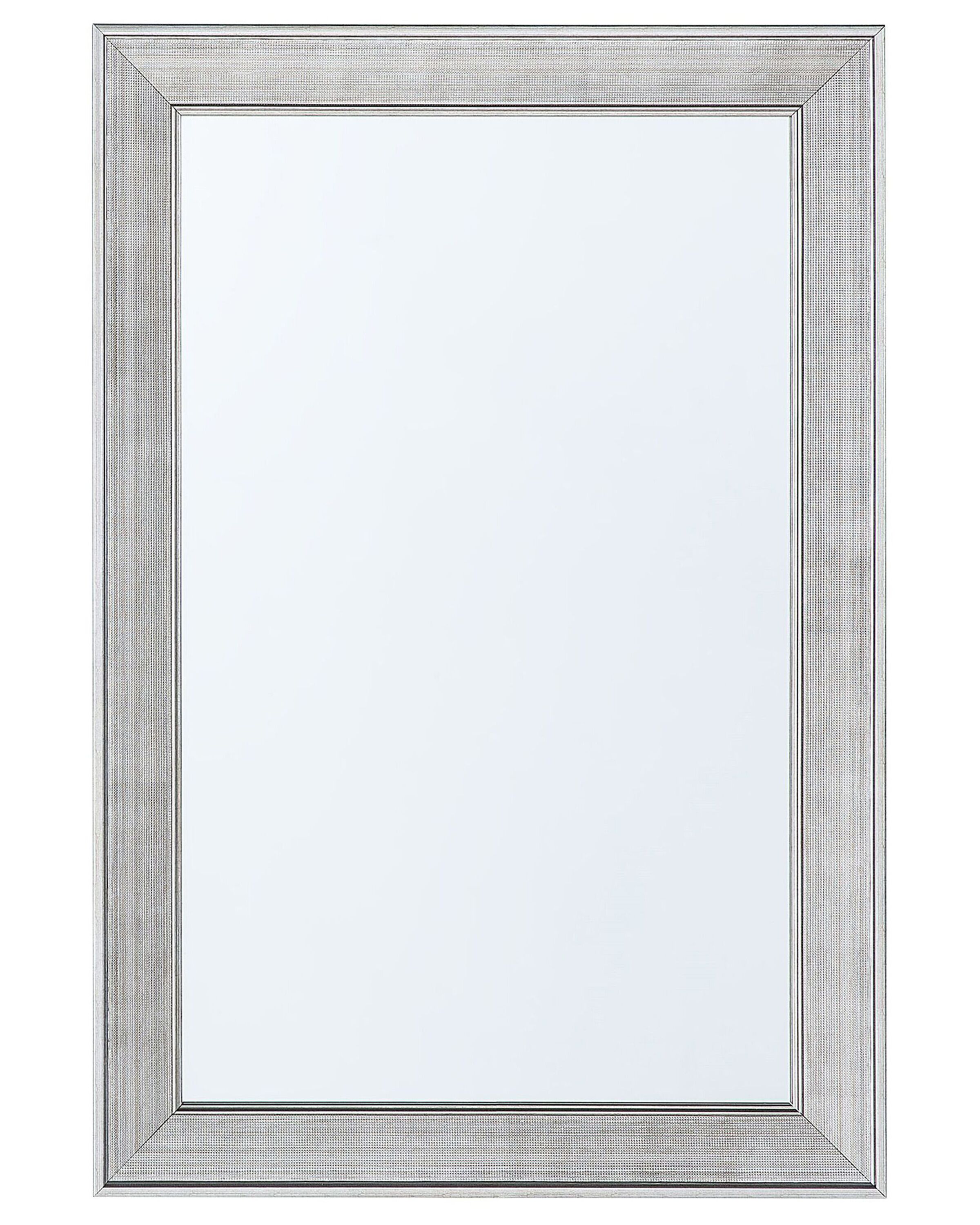 Espejo de pared bubry 61 cm 91 cm plateado