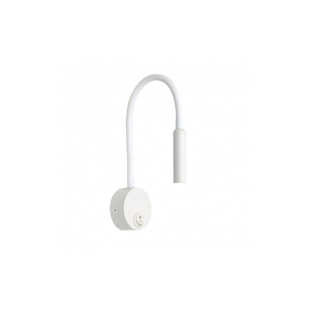 Aplique pared madrazo blanco neutra 6.3cm