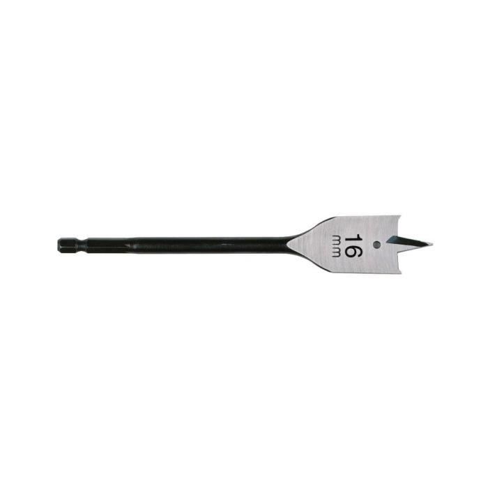 Broca plana para madera milwaukee special - vástago hex1-4 - ø16 mm 152 mm