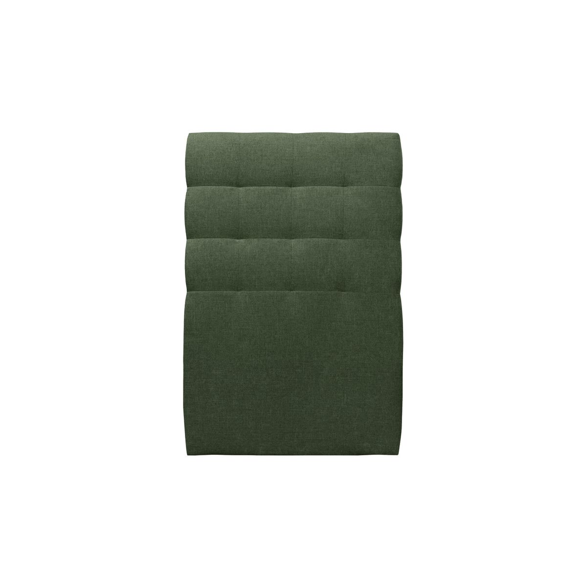 Cabecero acolchado 90 cm - tela natté verde caqui - verde caqui