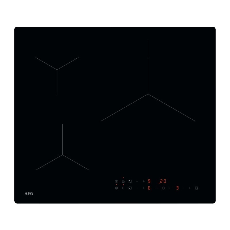 Inducción AEG tn63iv00cb 3 zonas sin marco 60 cm