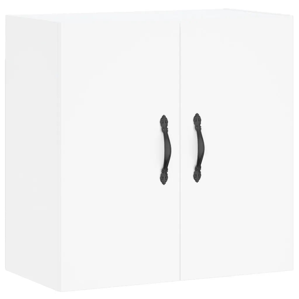 Armario de pared rectangular blanco de 60 x 31