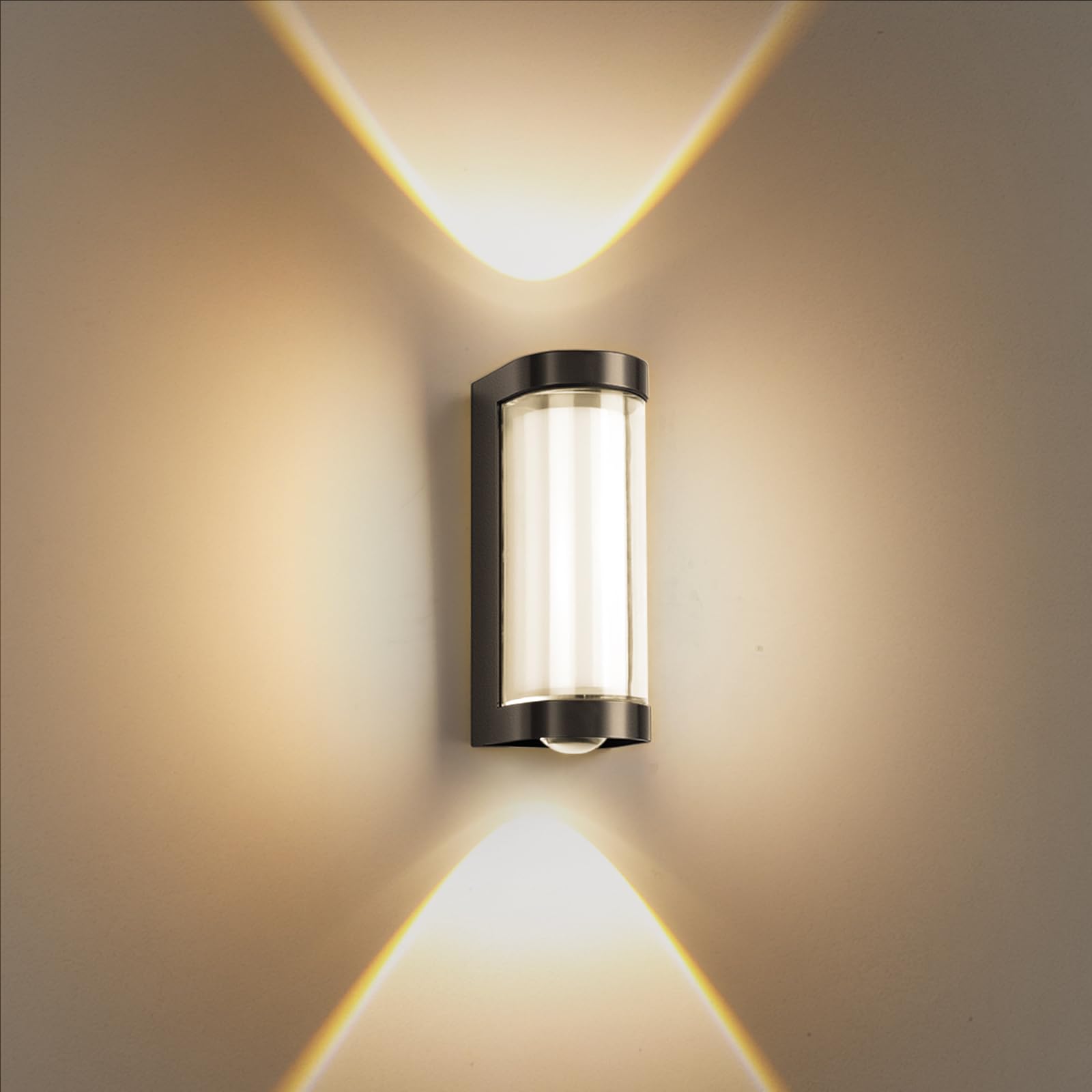 Aplique de pared interior y exterior up/down 3000 k blanco