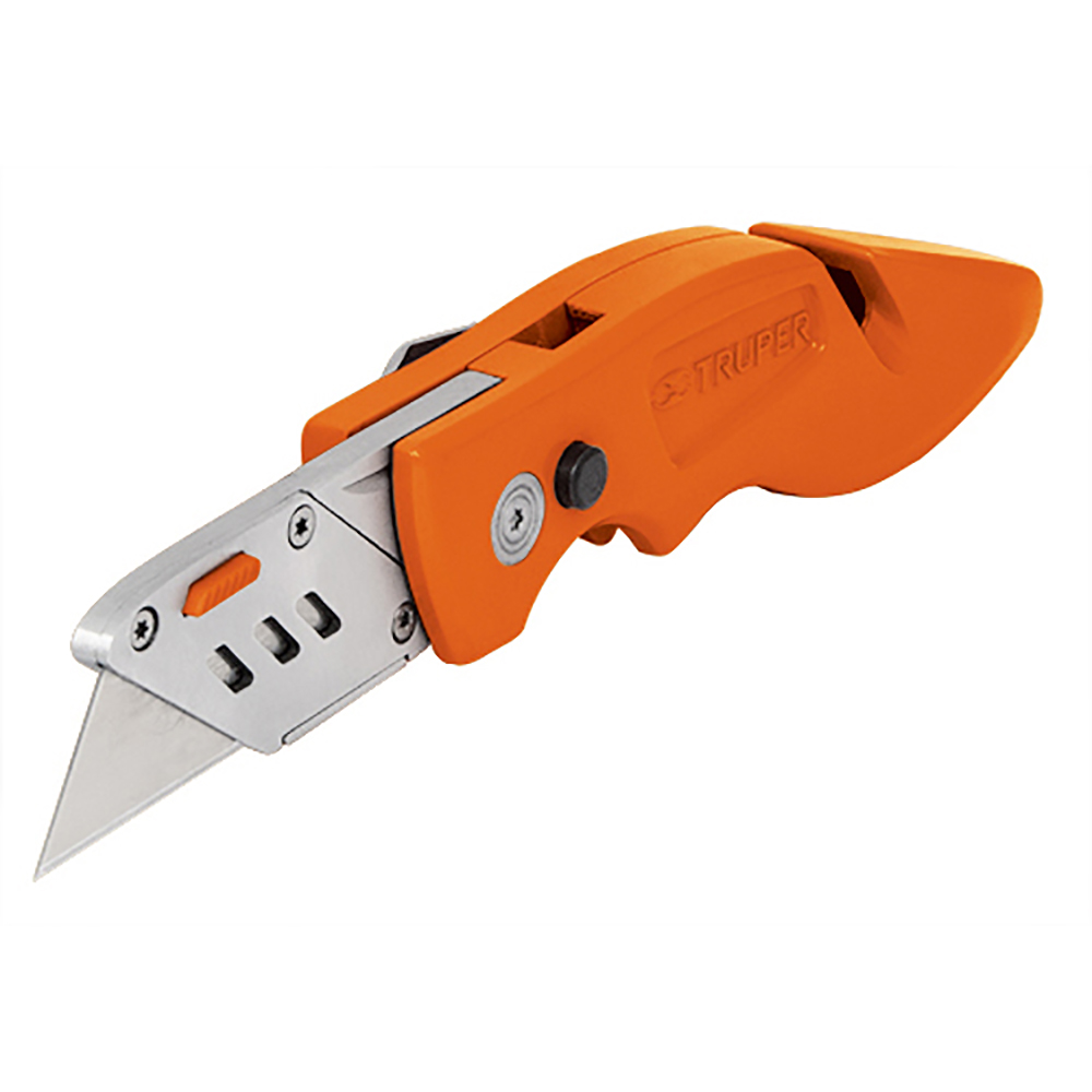 Cutter 180mm, abatible, cuerpo metalico