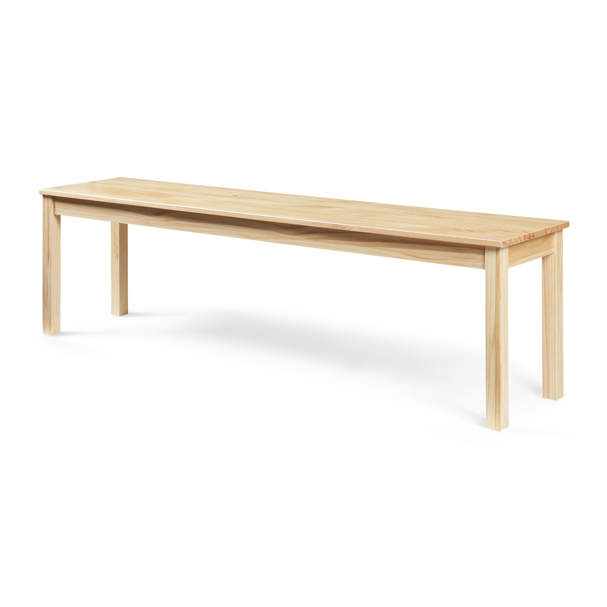 Banco de comedor trerunulu 140x35x45 cm natural [en.casa]