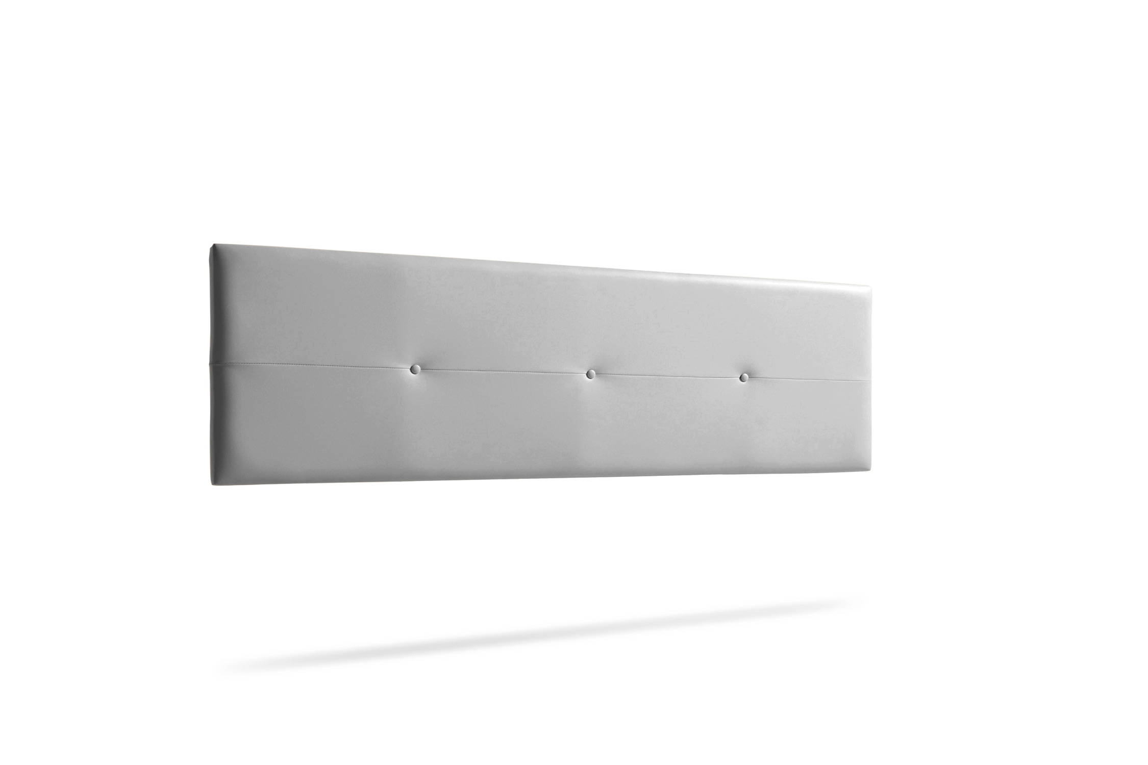 Cabecero tapizado napoli polipiel 220x50x5 cm - moonia