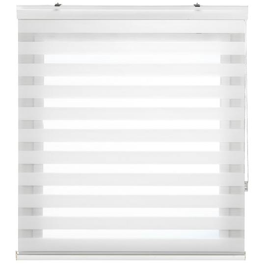 Estoralis | estor enrollable noche y dia sansa 105x250 blanco roto