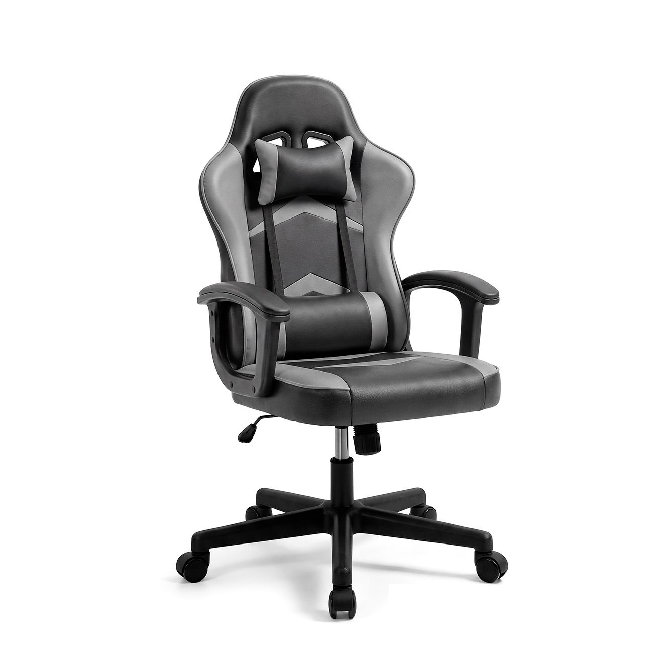 Silla gaming reclinable 116-125 cm raptor negro - gris