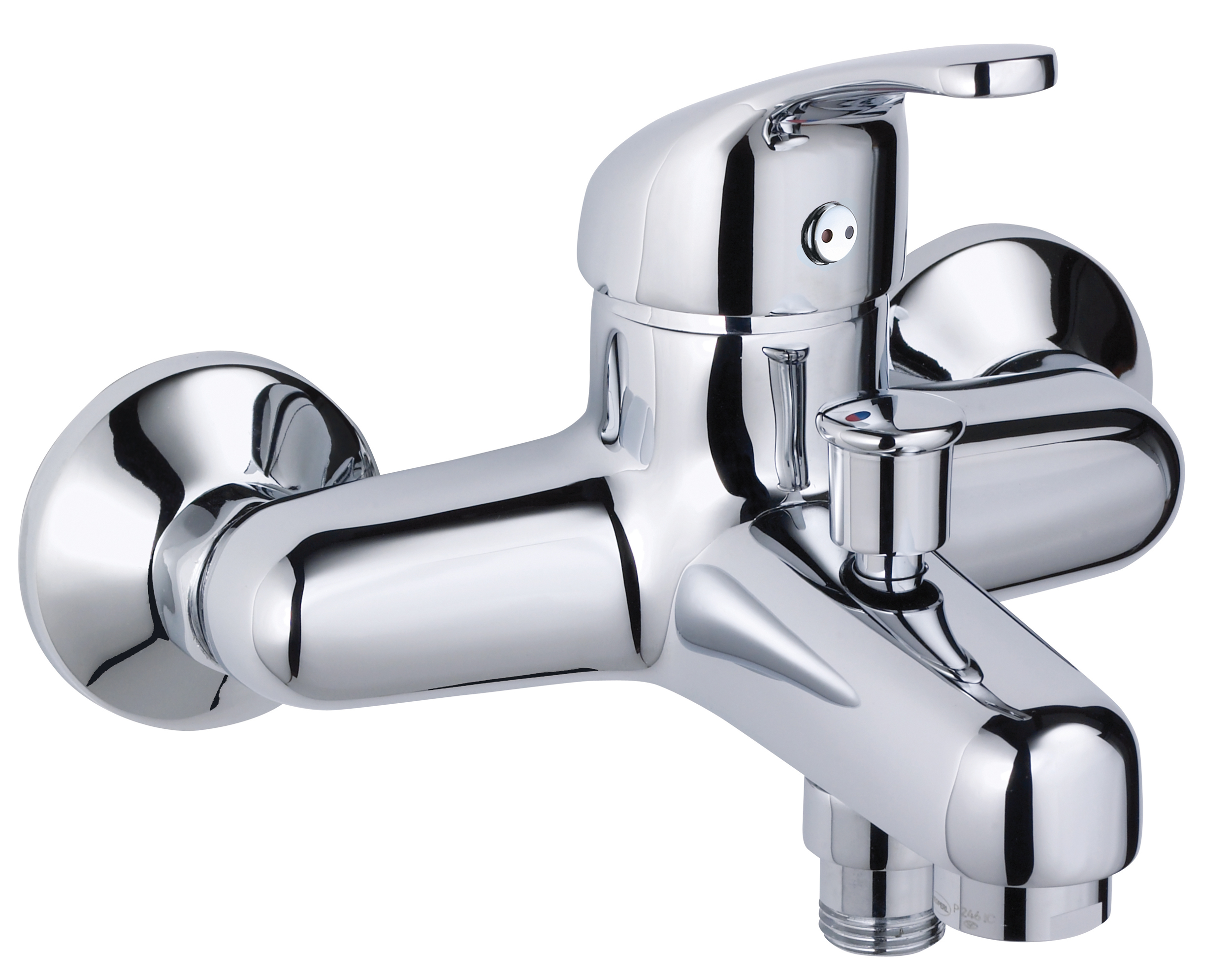 Grifo de bañera cromado tilt