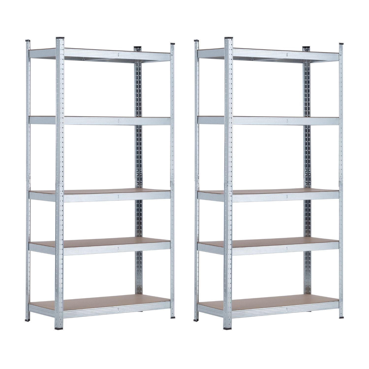 Pack 2 estanterías modulares 90x40x180cm Thinia Home