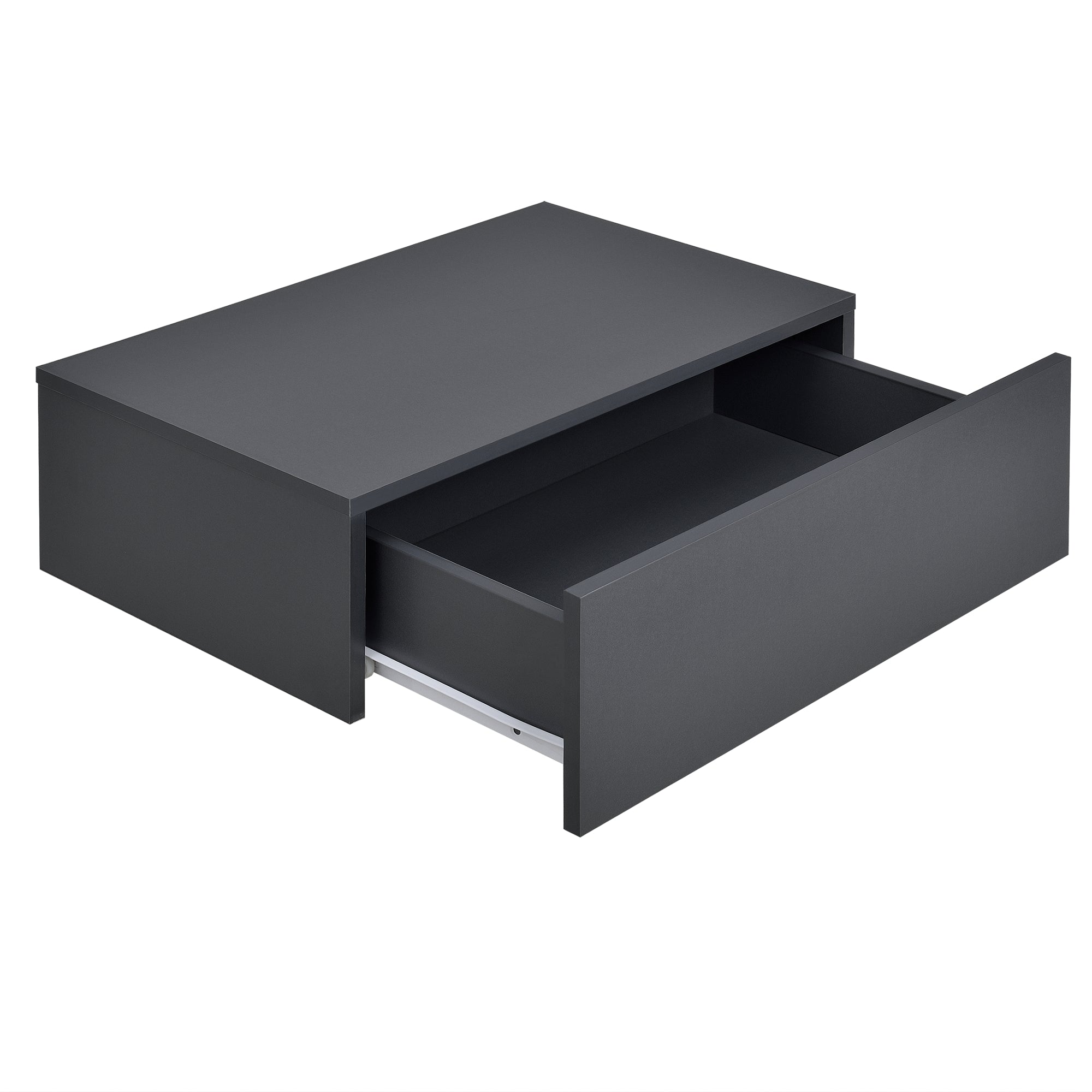 Estantería de pared para dormitorio con 1 cajón 46