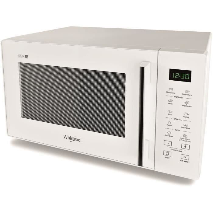 Microondas Whirlpool mwp2s1, electrónico, 25l, 900w, auto cook (7 recetas)